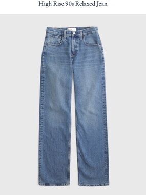 A&F NEW Women’s High-Rise 90s Relaxed Jeans
